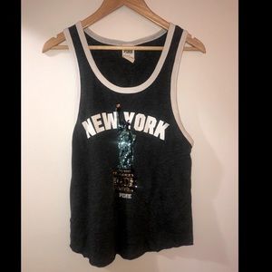 VS PINK New York Sequin Tank 🗽